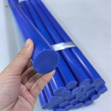 Blue PA6 Nylon Rod Wear Resistant