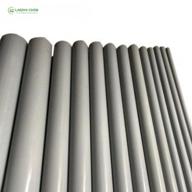 Extruded Solid PVC Rod Durable Plastic Profiles